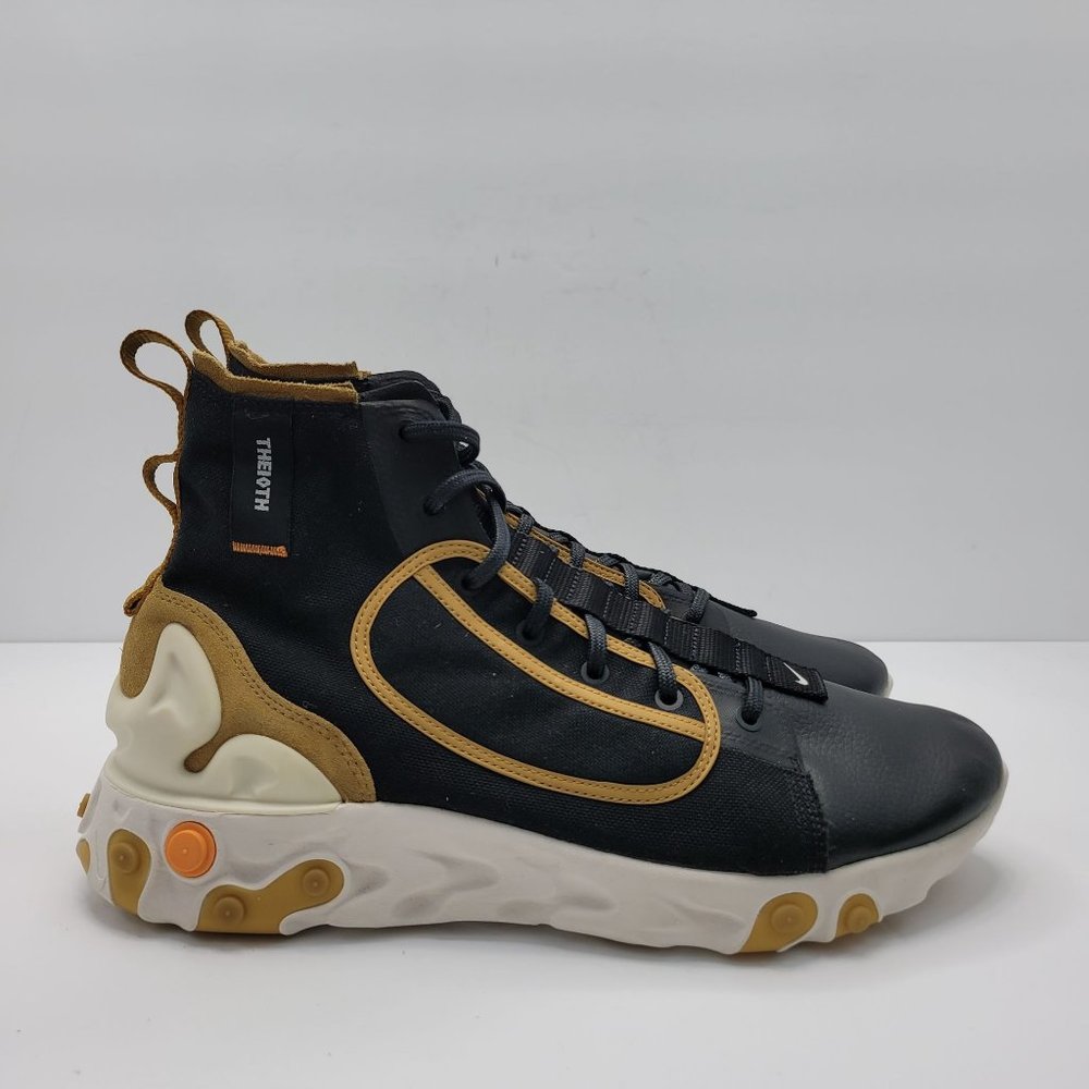 Nike React langa THE10TH Men's Athletic Shoes Wheat Black AV5555-001 US Size 13